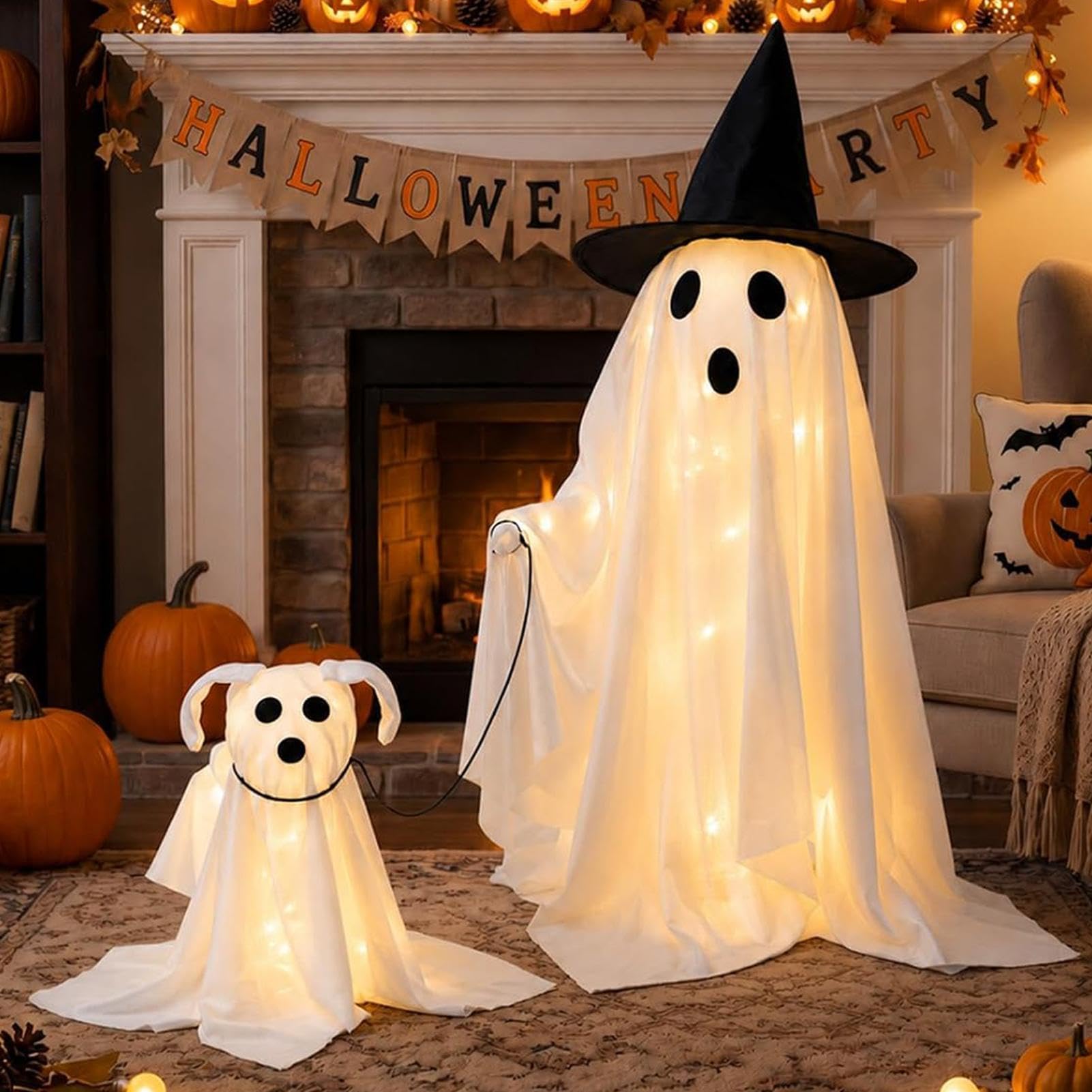 Decorazioni Halloween Esterno Ornamenti Da Giardino Spettrali Grandi
