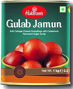 Haldiram's インド ハルディラム グラブジャムン 1kg Haldiraminchs GULAB JAMUN