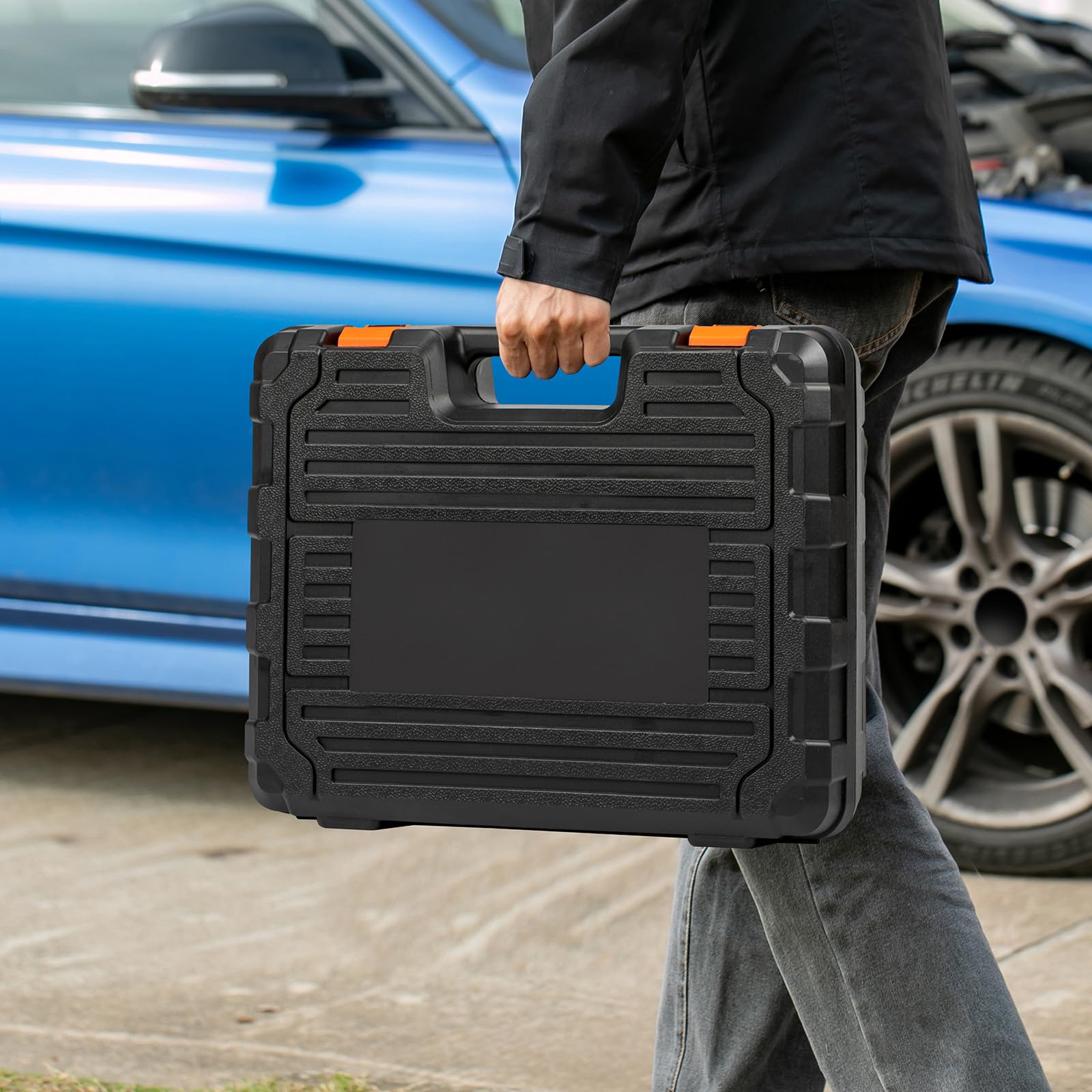 GALAX PRO Cassetta Attrezzi Completa 160 Pezzi,Kit di utensili manuali generici per la casa,Valigia Utensili Portatile con Cacciaviti Cricchetto Pinze Riparazioni