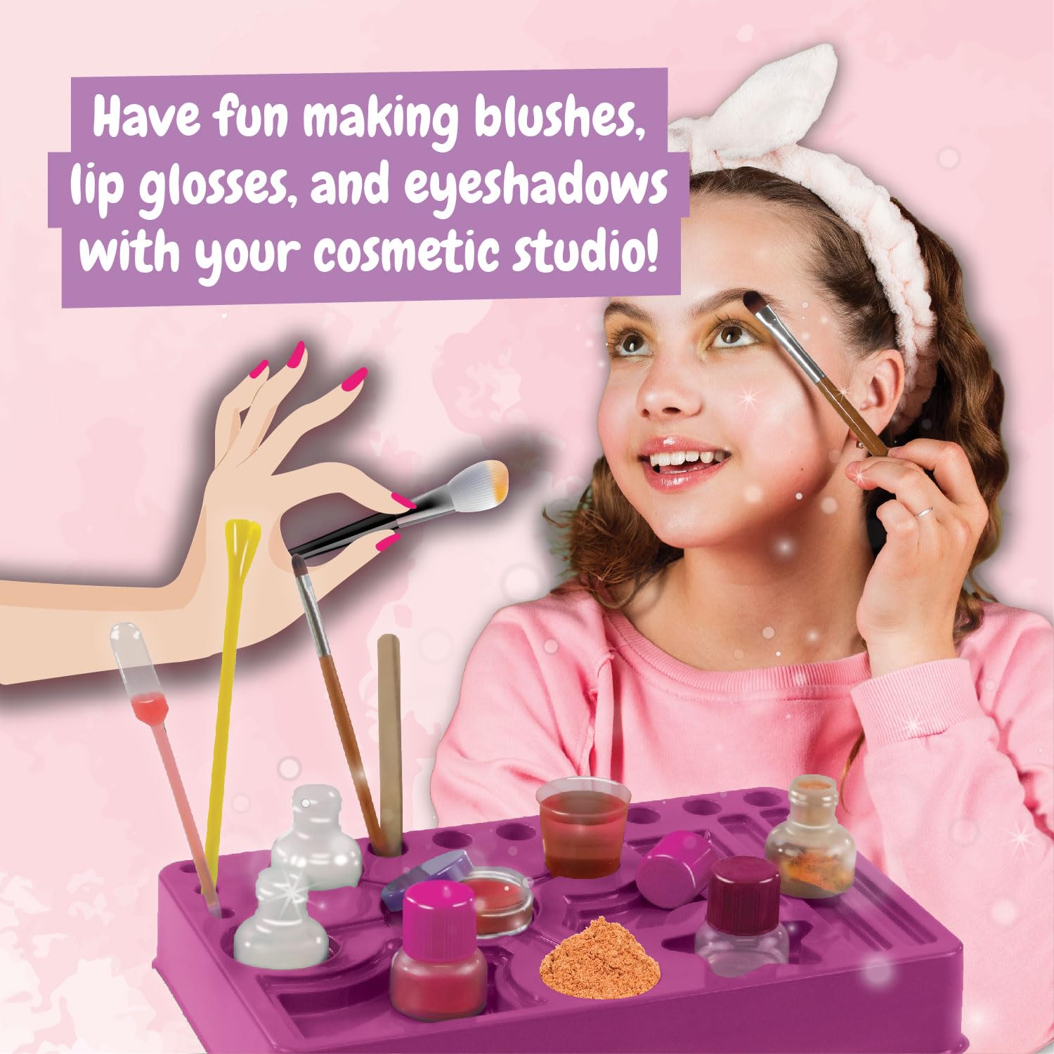 Science4you Makeup Set for Girls 8+, Make You Own Make Up with this Princess Toy - Image 3