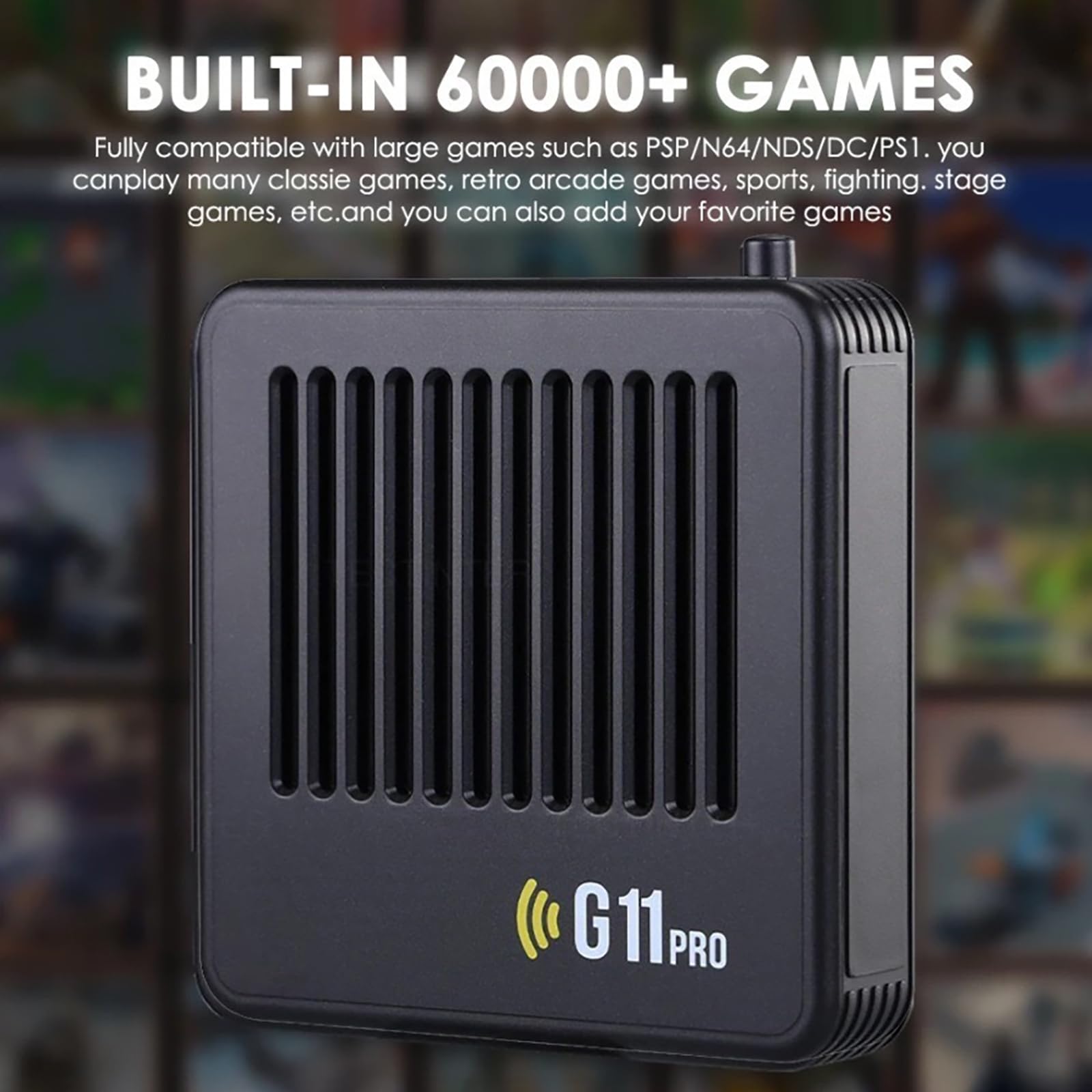 2026 neu retrowave g11 pro,g11 pro Game Box Konsole, 4k 100.000,Test,Ruvania Retro Console,Retro Game Console,Retro Wave G11 Pro 100,000 Games,4K HD Retro Game Console,Portable Plug & Play Video-256G