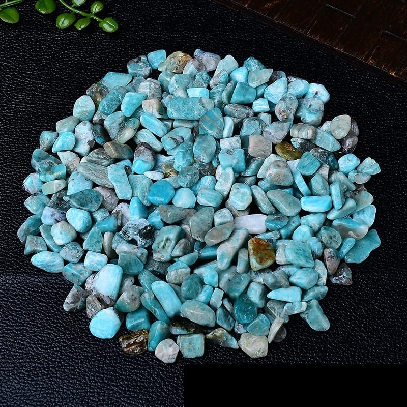Piedras Decorativas, Piedras de Grava de Cristal de 5-12 mm for peceras, macetas y paisajismo. Cristales en Bruto.(5-7mm500g)