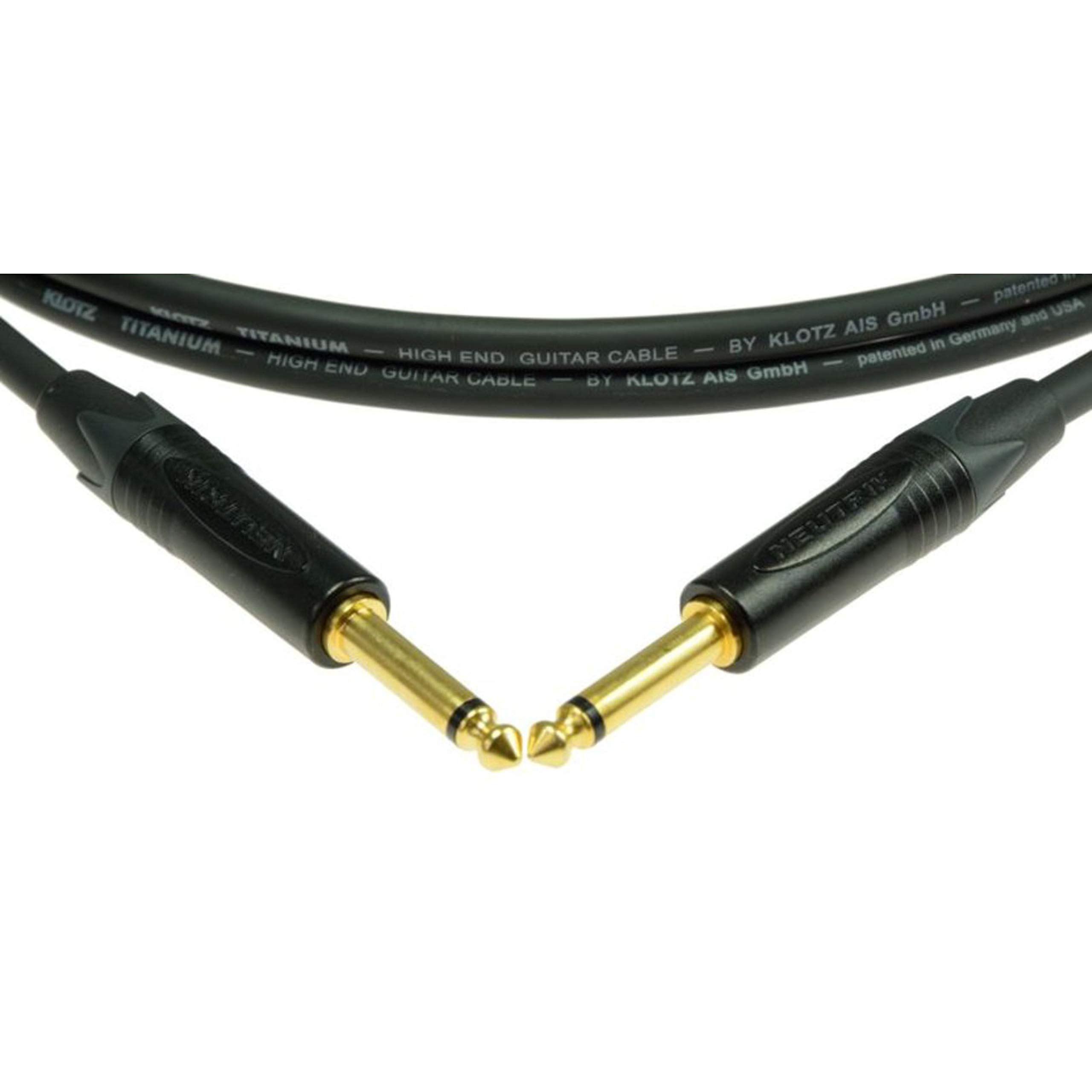 Klotz TI-0900PP Titanium Instrumentenkabel 9 m - Instrumentenkabel
