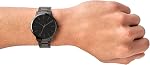A|X ARMANI EXCHANGE Men's Stainless Steel Watch, Color: Silver/Black (Model: AX2700)