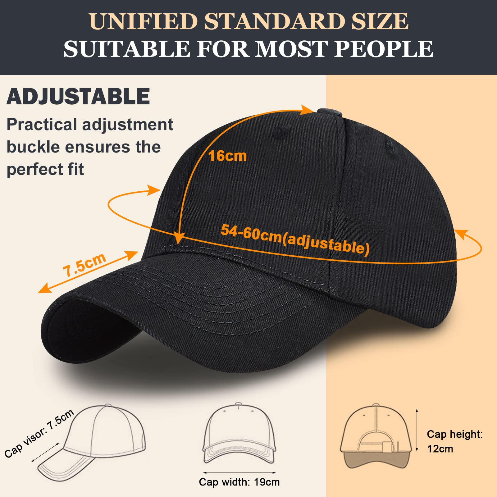 Yuson Girl Cappello Unisex del Cotone Berretto da Baseball delle Ragazze dei Ragazzi Snapback di Hip Hop Cappello Piatto, Cappello Uomo