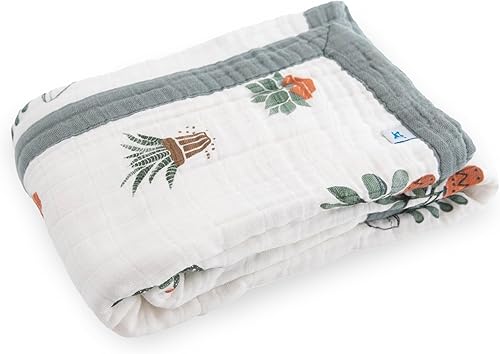 Vista 70 de Little Unicorn - Colcha para recién nacido, tela de muselina ultrasuave de varias capas, regalo para recién nacidos y para usar en cualquier lugar