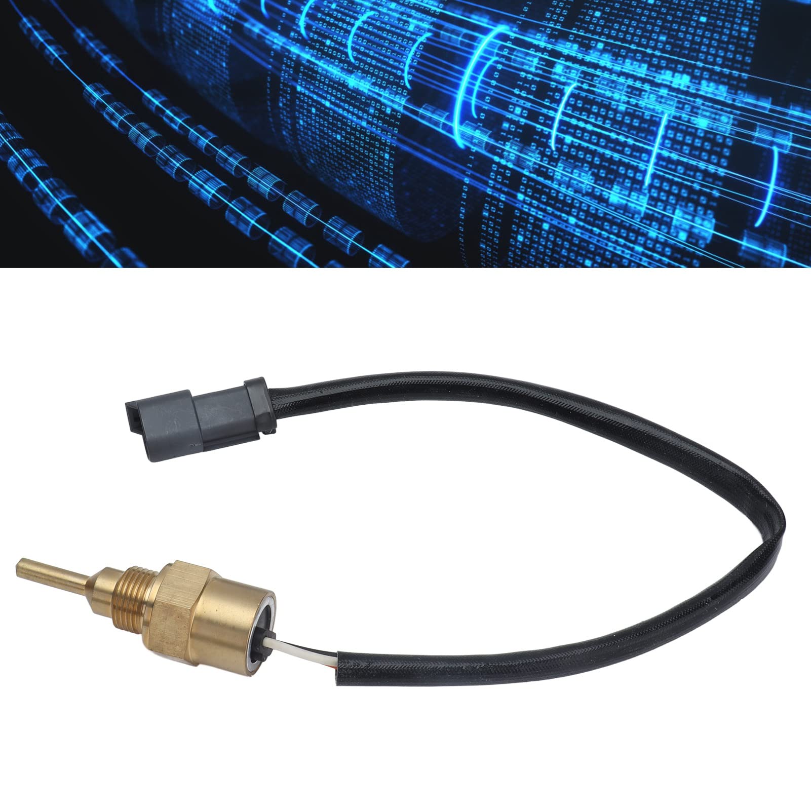 Sensor De Temperatura Del Refrigerante 102-2240 Para Excavadora 320D GC 320D L 323D L, Rendimiento Confiable Y Fácil Instalación 9-32V