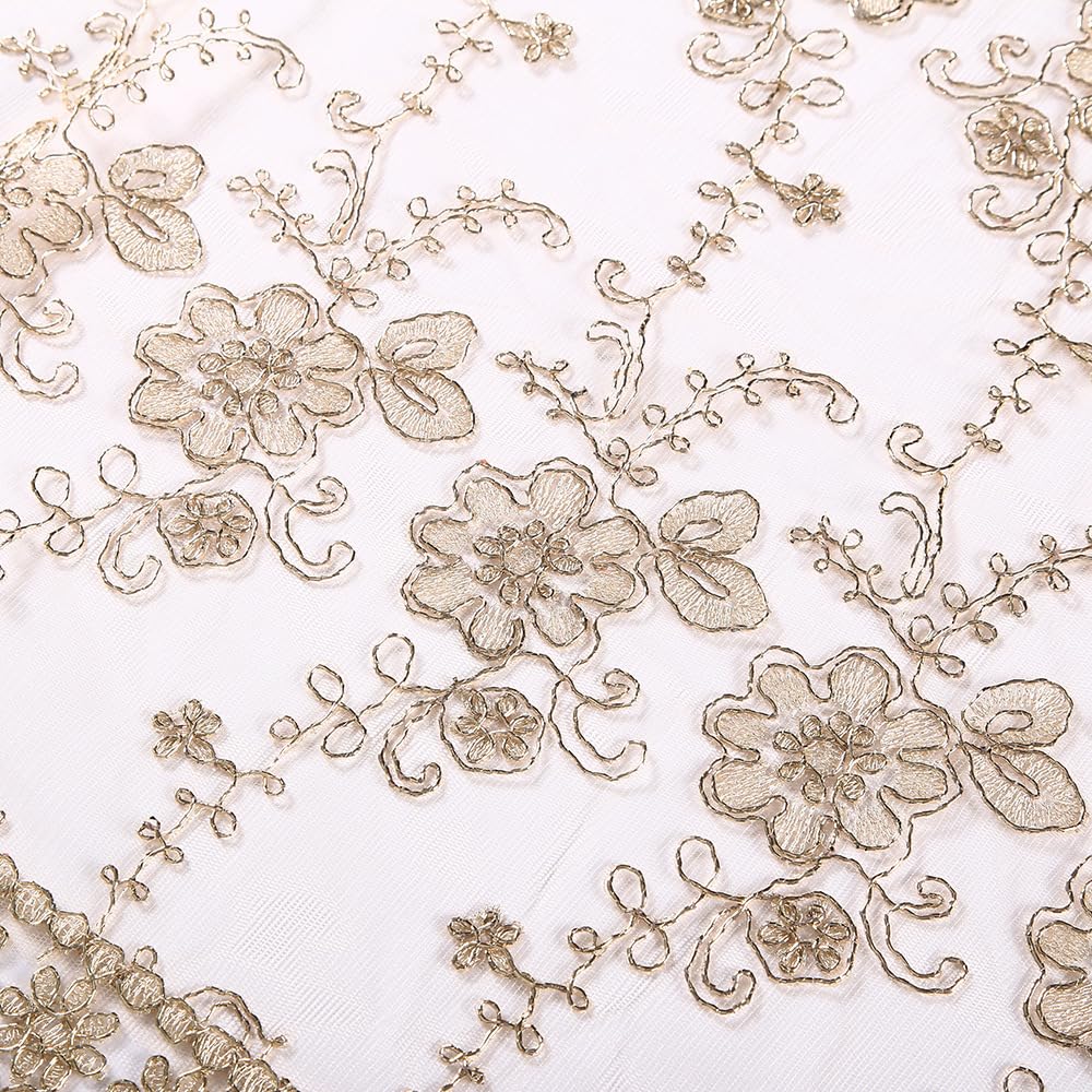 Spitzentischdecke Tischdeko - Spitze Tischdecke Boho Dekor Spitzenauflage Vintage Blumenmuster Bestickte Spitzeauflage Tischtuch Für Hochzeit Party Urlaub Haus Dekoration -Beige,150x250cm