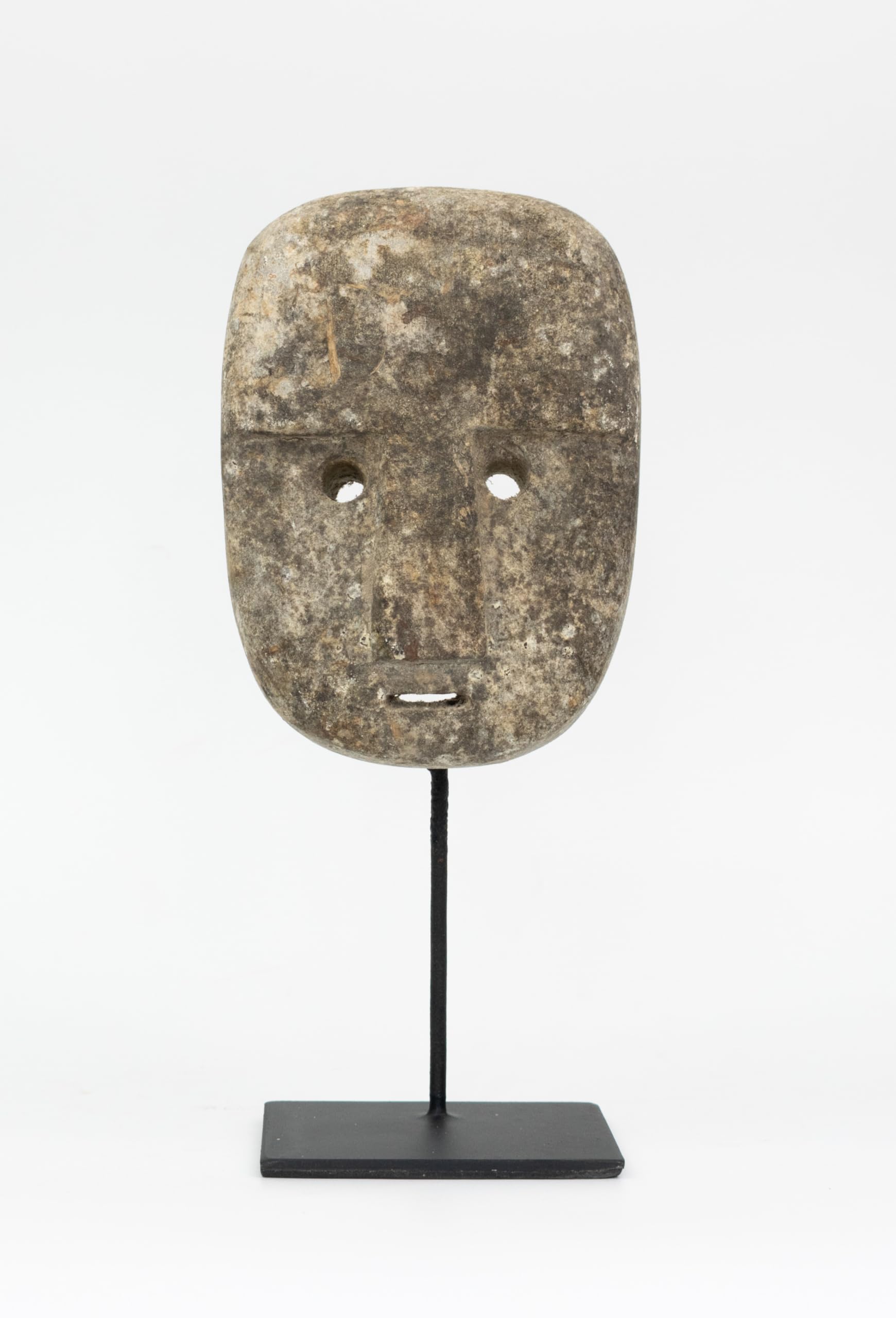 G6 Collection 10 Antique Age Stone Shaman Head Mask On