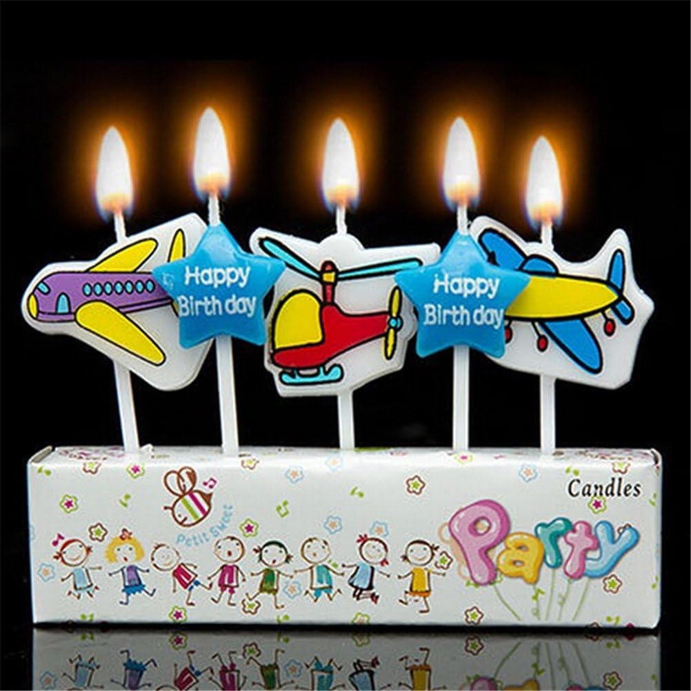 Birthday Cake Candles - Airplanes