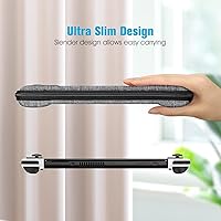 Vista 3 de Fintie Slim Carrying Case for Nintendo Switch OLED Model 2021Switch 2017 - Slim Fit Shockproof Protective Travel Storage Bag with 10 Game