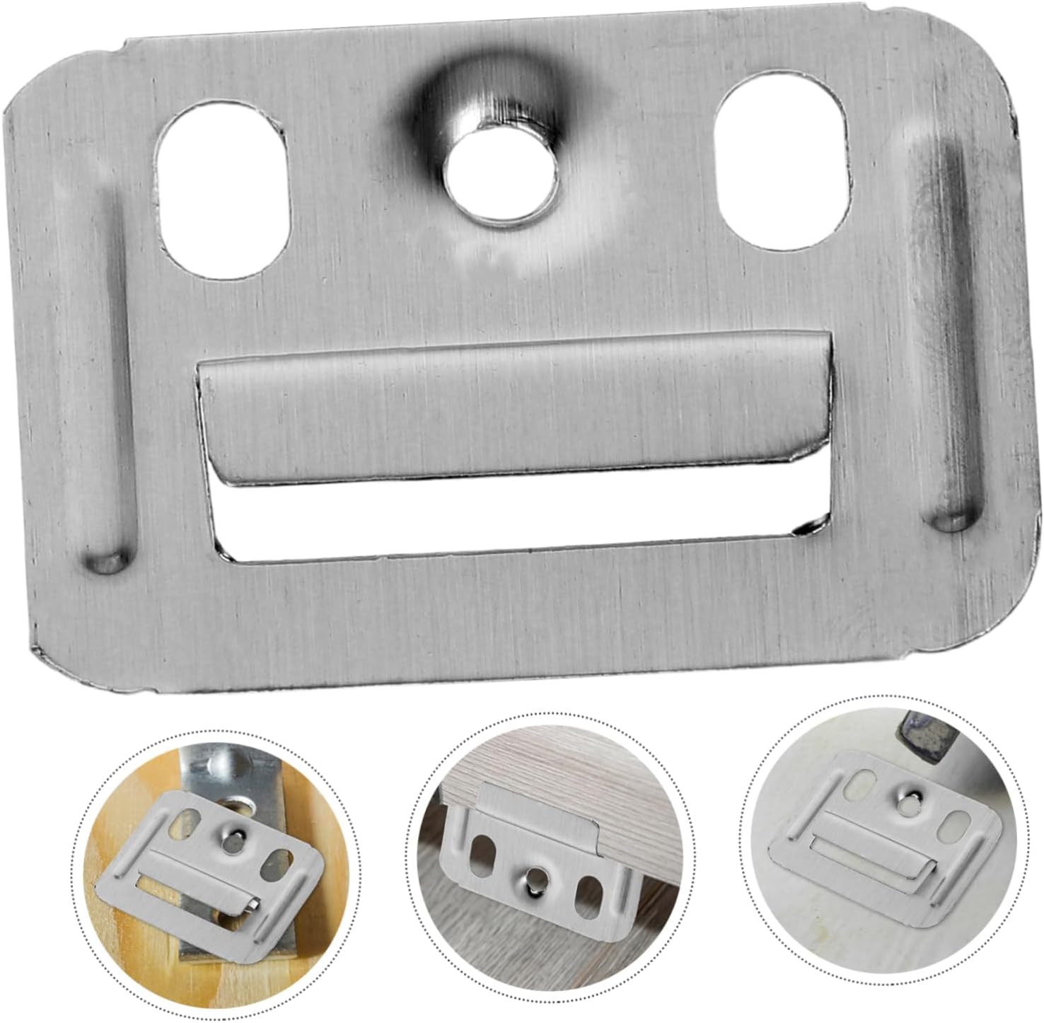 200pcs Bracket Clamp Wall Panel Clamp Integrated Wall Panel Furniture Hardware Water Resistant Design