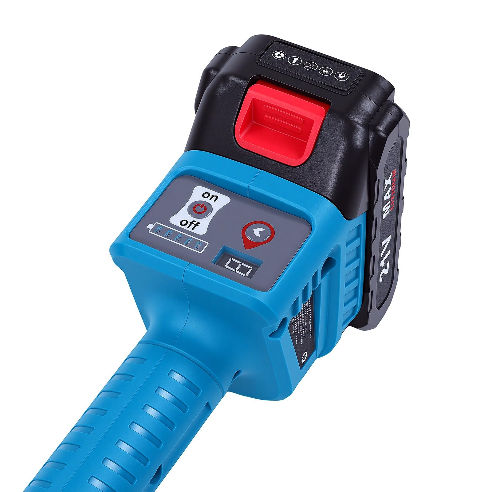 FTVOGUE Pompa Dell'acqua Portatile Senza Fili con Controllo della (Spina | Adatto Ad Aperture Standard per Contenitori, Robusto Corpo in Alluminio, Batteria da 1500 MAh, Funzionamento Silenzioso,