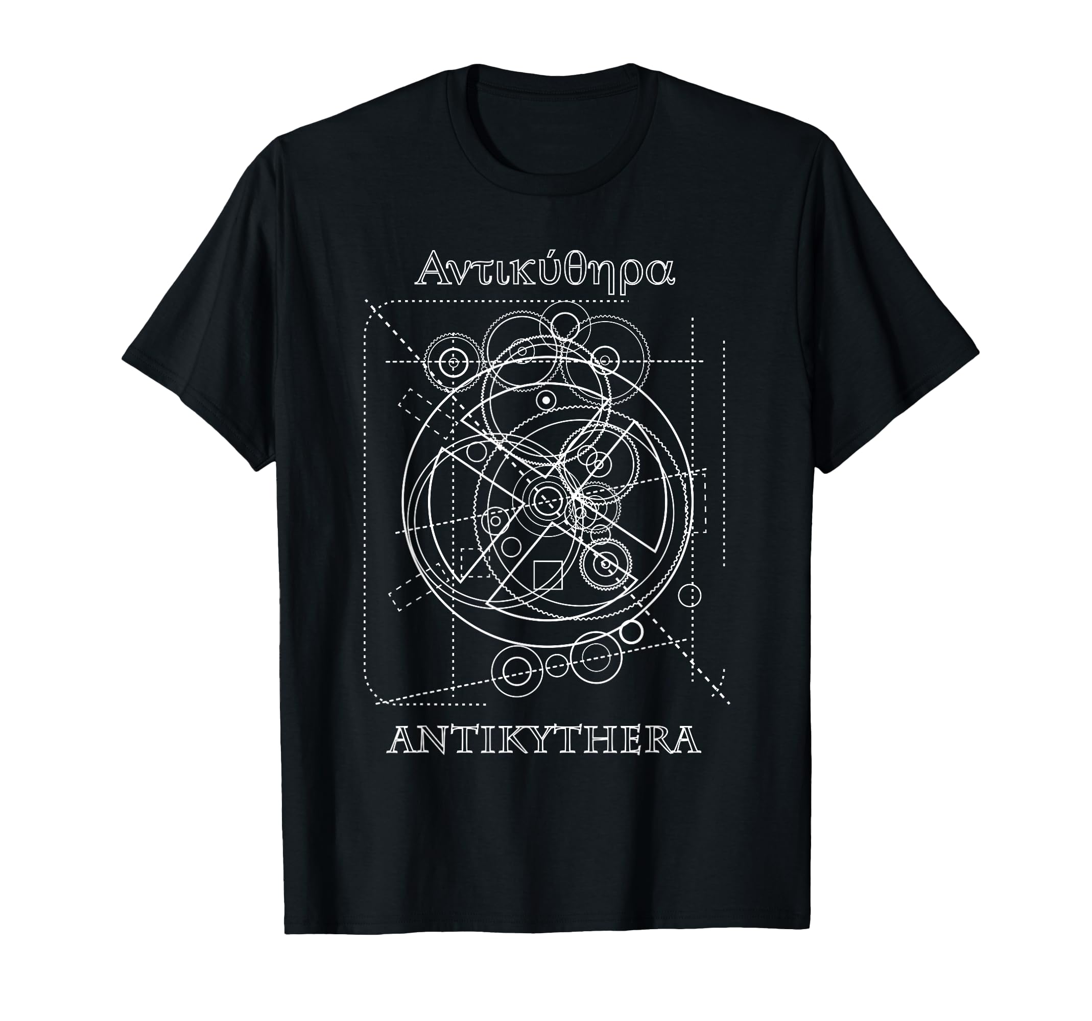 Antikythera Mechanism Drawing T-Shirt