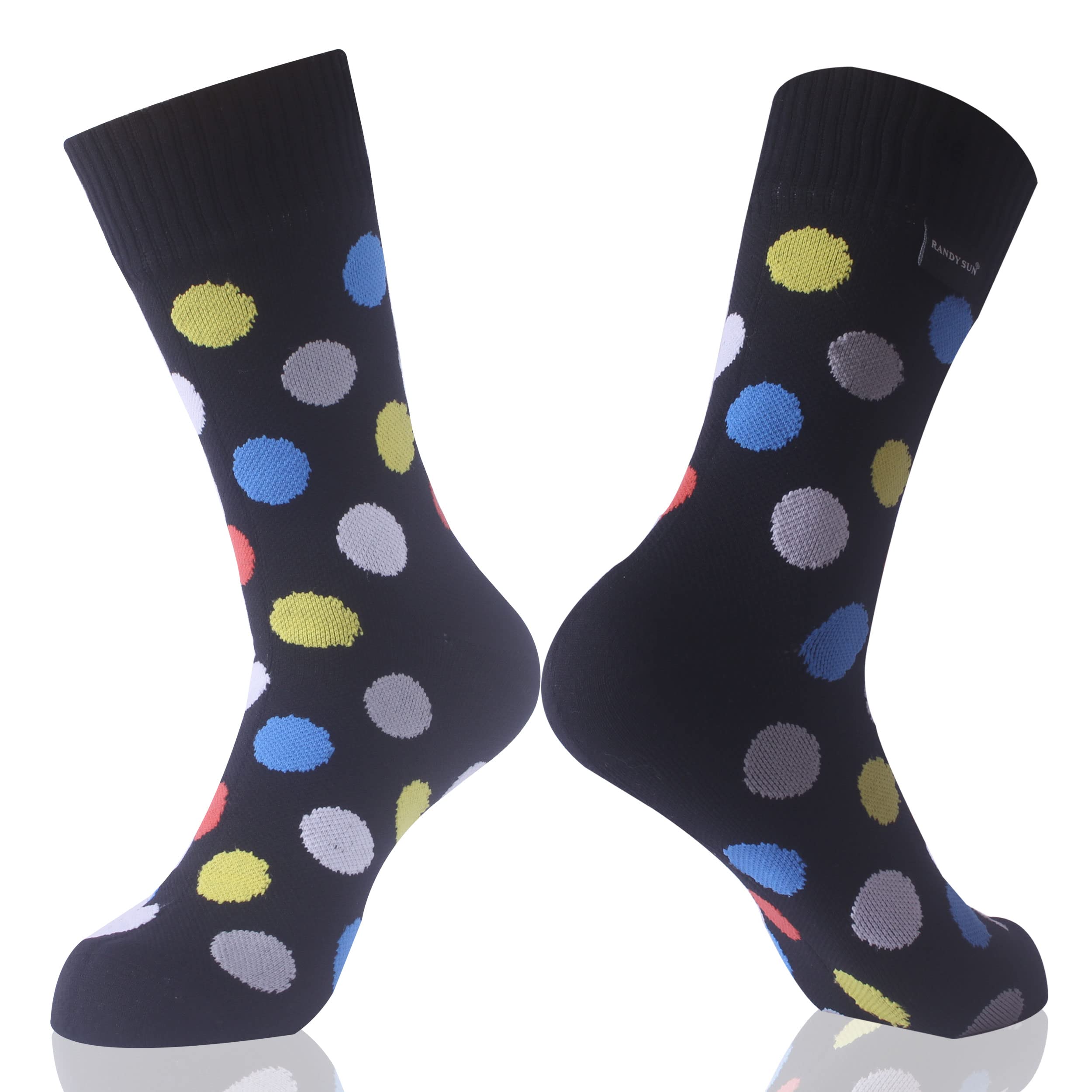 RANDY SUN Waterproof Breathable Socks, [SGS Certified] Unisex Skiing Trekking Hiking Wading Trail Socks