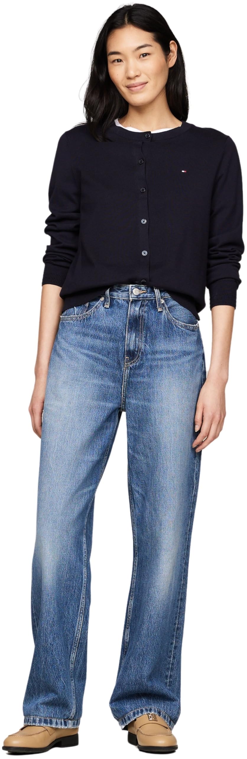 Tommy Hilfiger Cárdigan Mujer Jersey Stitch Elegante