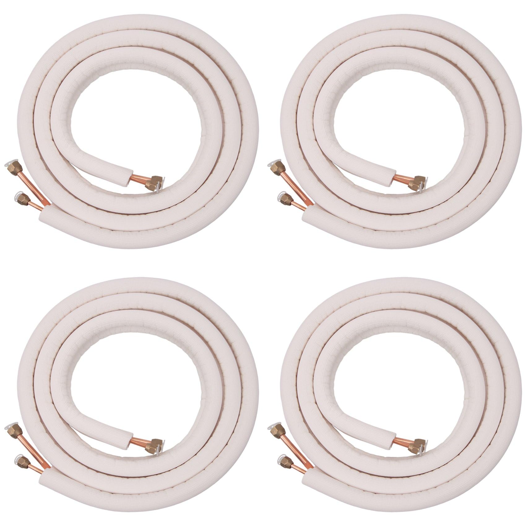 Tubes de bobine de climatiseur isolés 1/4 et 3/8 pour un rendement frigorifique optimal