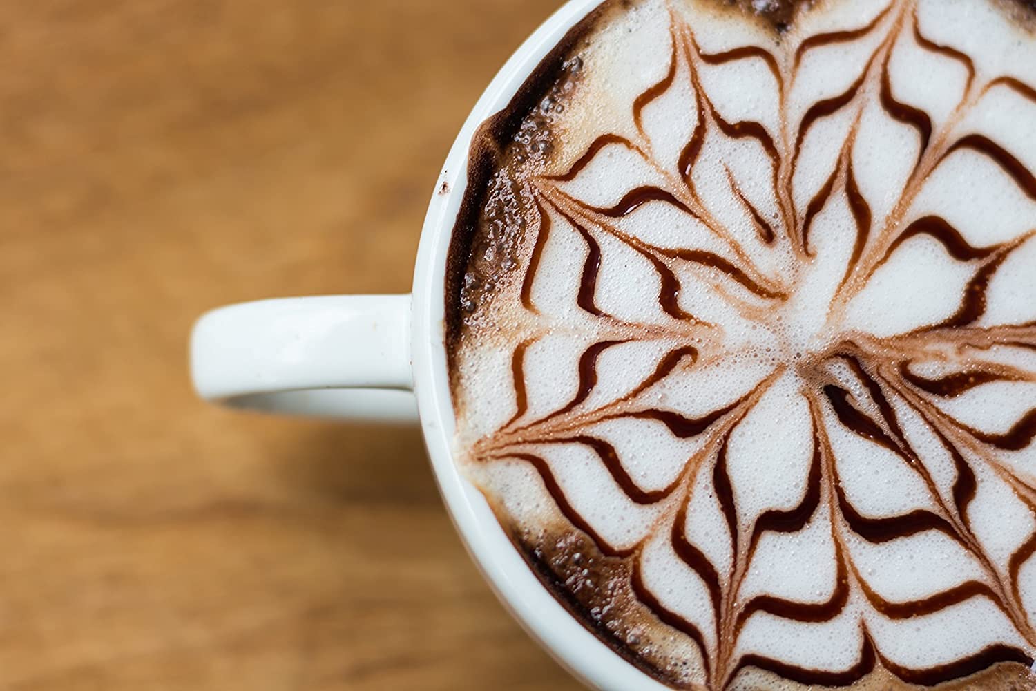 4 x 500g leckere, cremige, schokoladige Aromakaffee Sorten - Kaffee mit Schokolade, Nougat, Pfefferminz-Schokolade, Weiße Schokolade (Gemahlen)