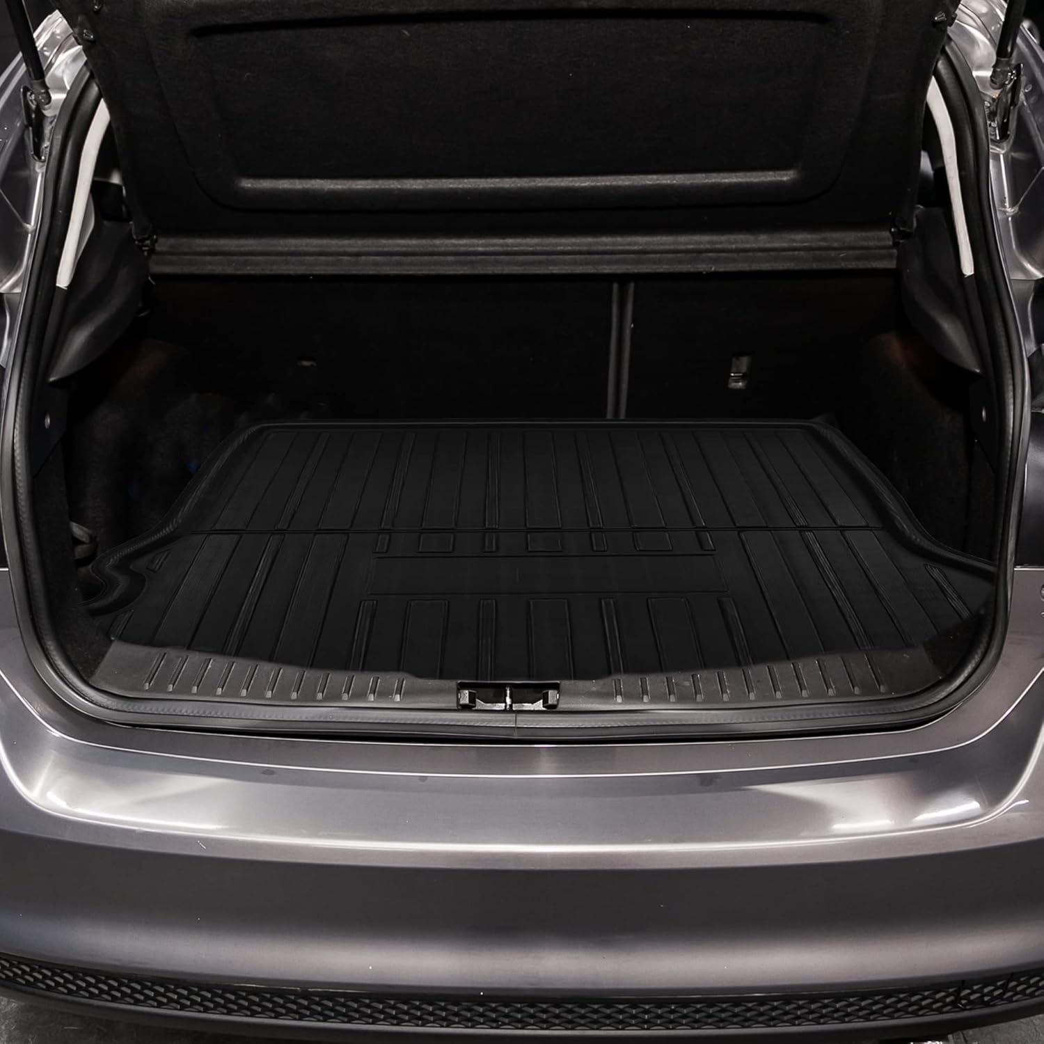 X AUTOHAUX Cargo Trunk Tray Cargo Liner Rear Cargo Trunk Floor Mat Waterproof Protector Custom for Ford Focus 2012-2017