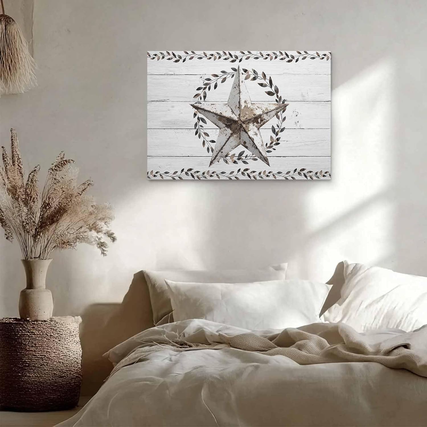 Farmhouse Retro Shabby Country Star