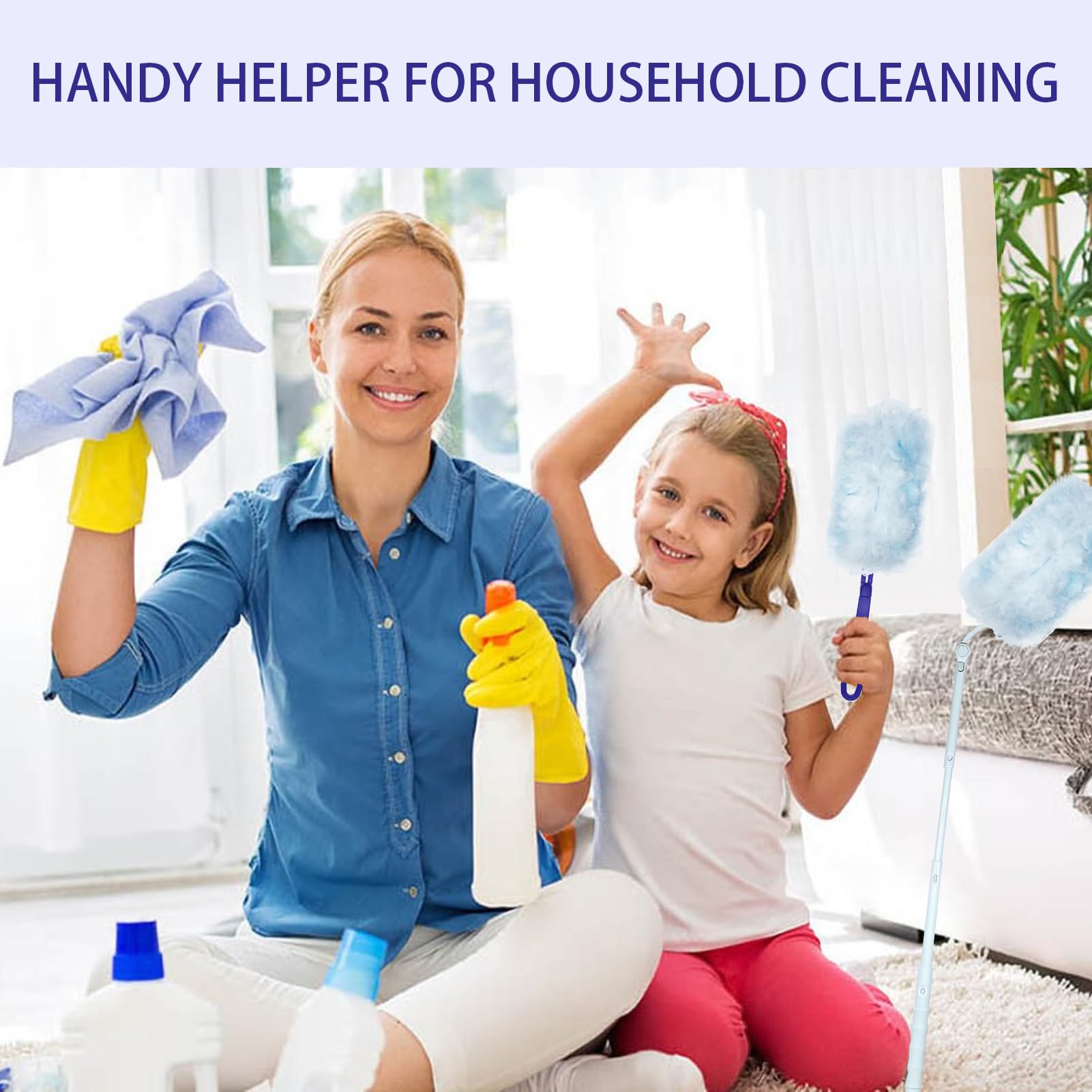 40 recambios desechables para plumero, electrostático, esponjoso, para limpieza, recambios de repuesto a granel para hogar, oficina, techo, superficie de techo, esquina