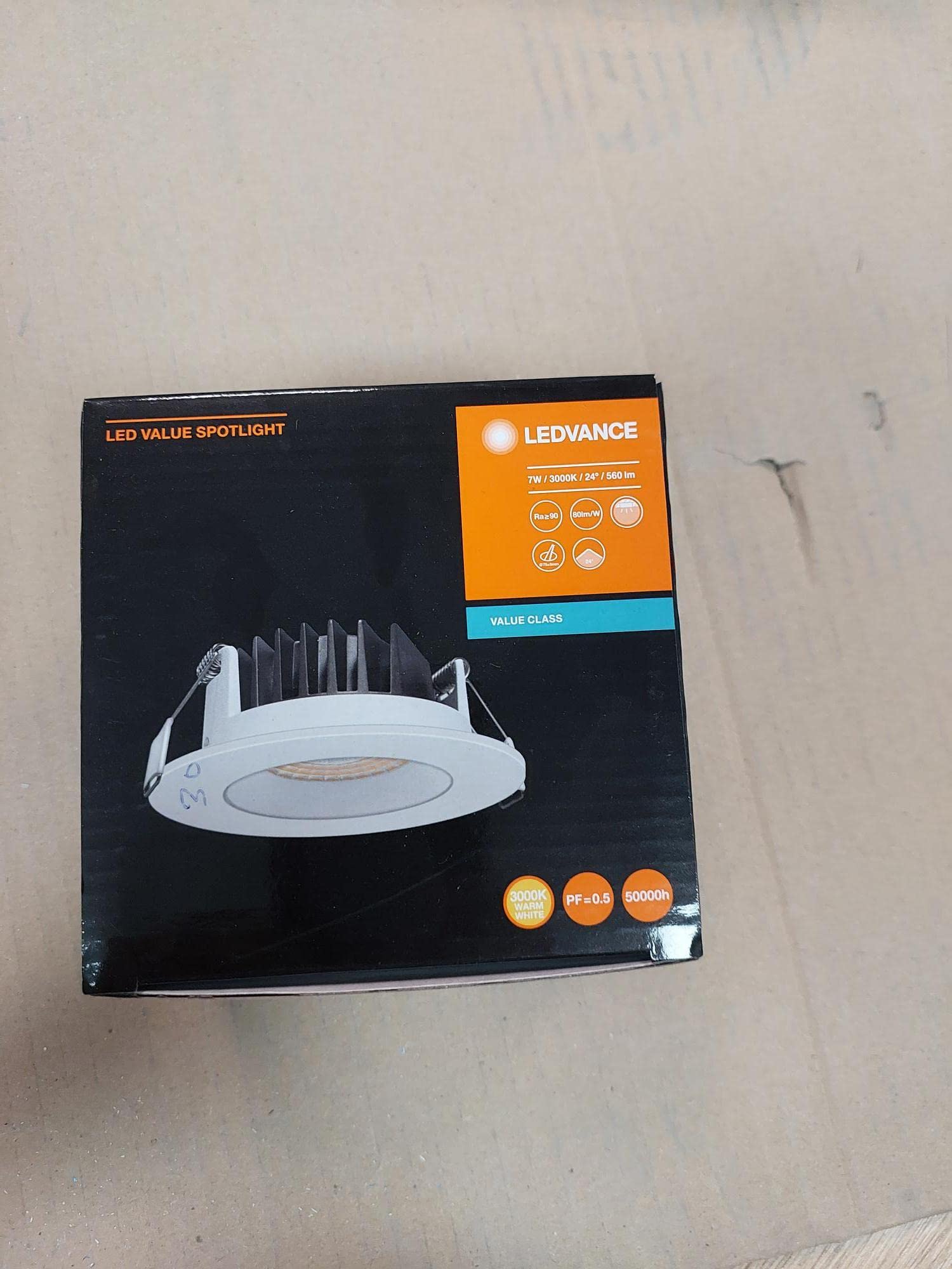 Ledvance Led Spot Light 7W Warm White 3000k