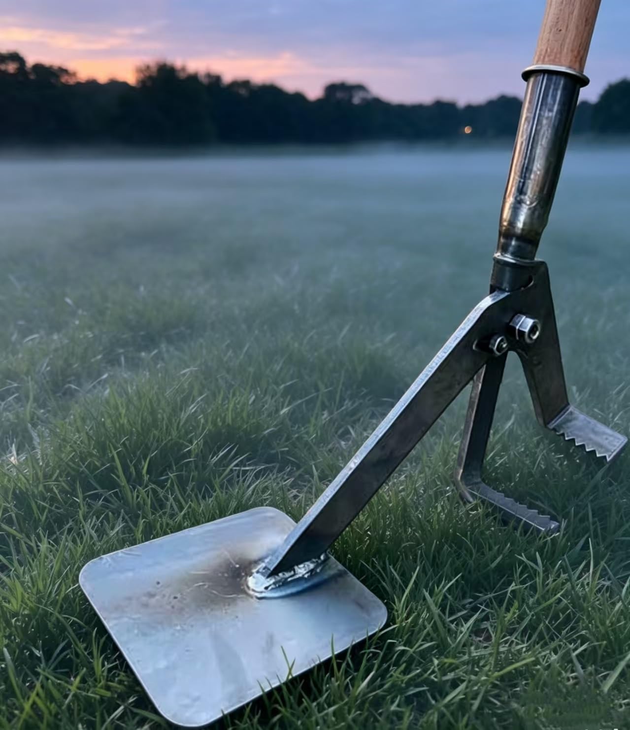 Herramienta de extracción de raíces resistente para una fácil eliminación de plántulas y arbustos, herramienta de jardín que ahorra mano de obra para jardinería eficiente y mantenimiento del paisaje