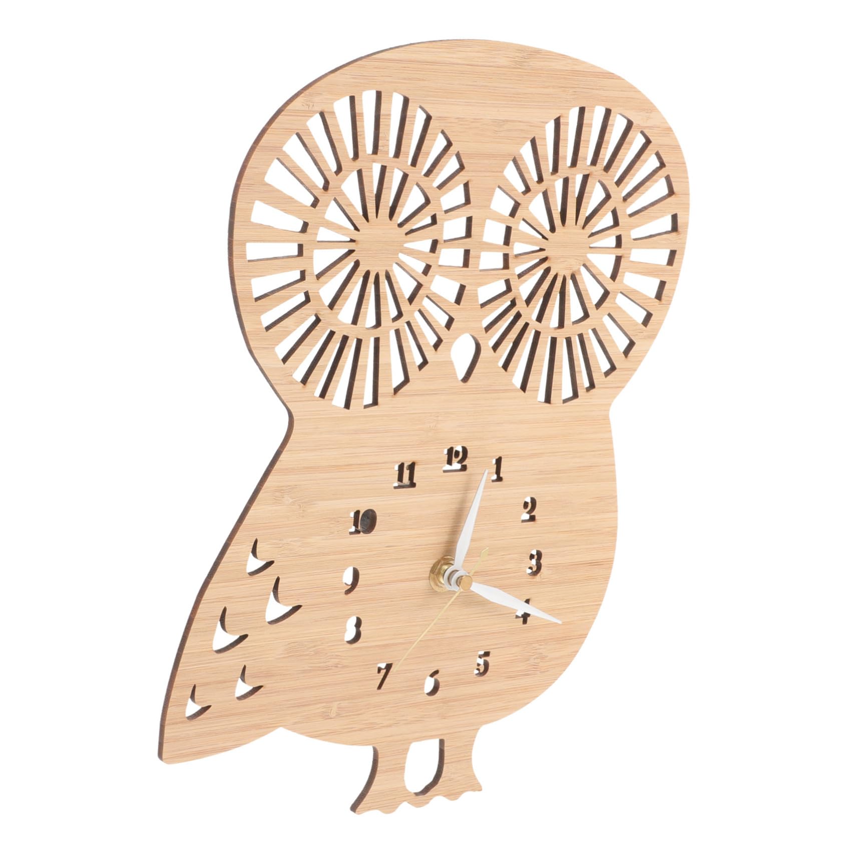 Horloge murale design OUNONA pendule silencieuse aux finitions soignées pour salon