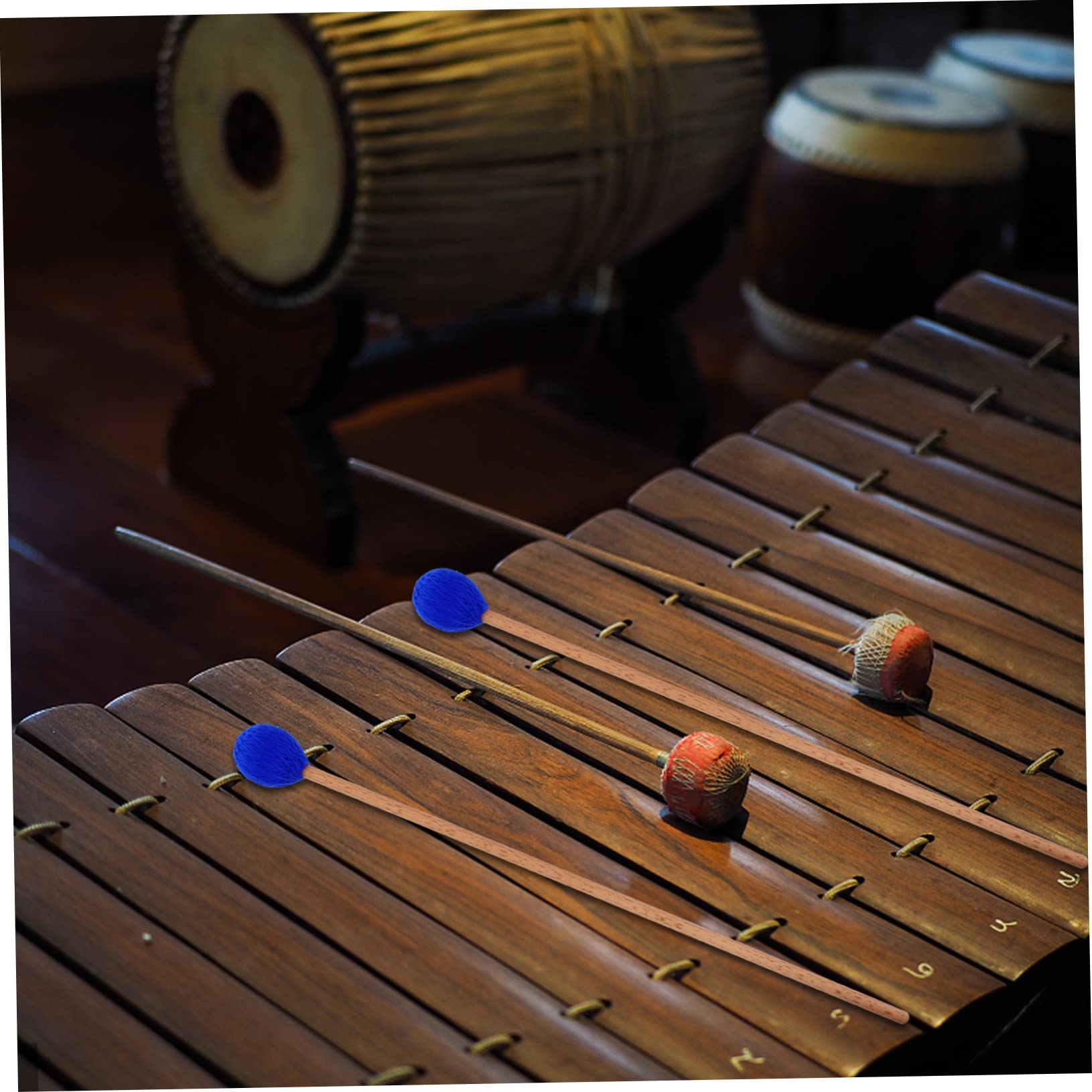VICASKY 3paare Marimba-mallet Mit Ahorngriff Für Xylophon Und Glockenspiel Für Anfänger Und Profis Sorgt Für Klaren Und Ist Ein Unverzichtbares Zubehör Für Musiker