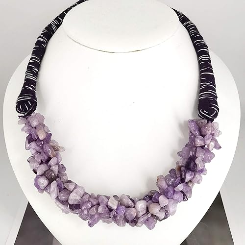 Miniatura 2 de SELOVO Collar de estrangulador hecho a mano para mujer, collar de estrangulador, Resina,