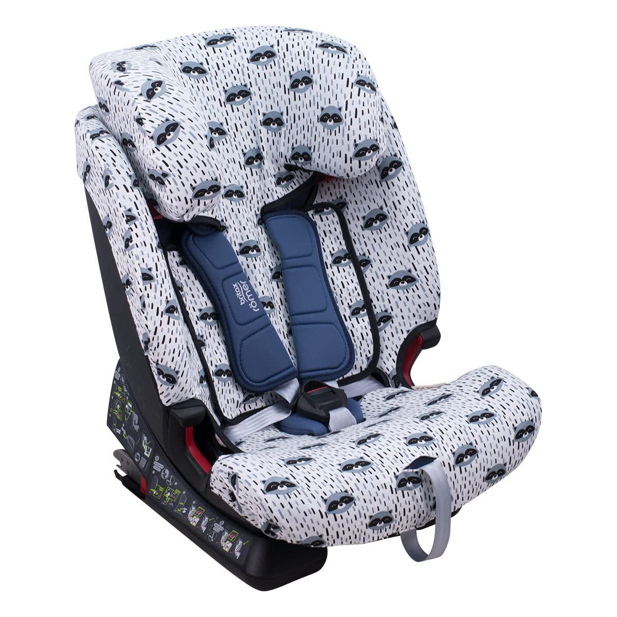 JYOKO KIDS Funda Compatible con Romer Advansafix IV-M-R Raccoon