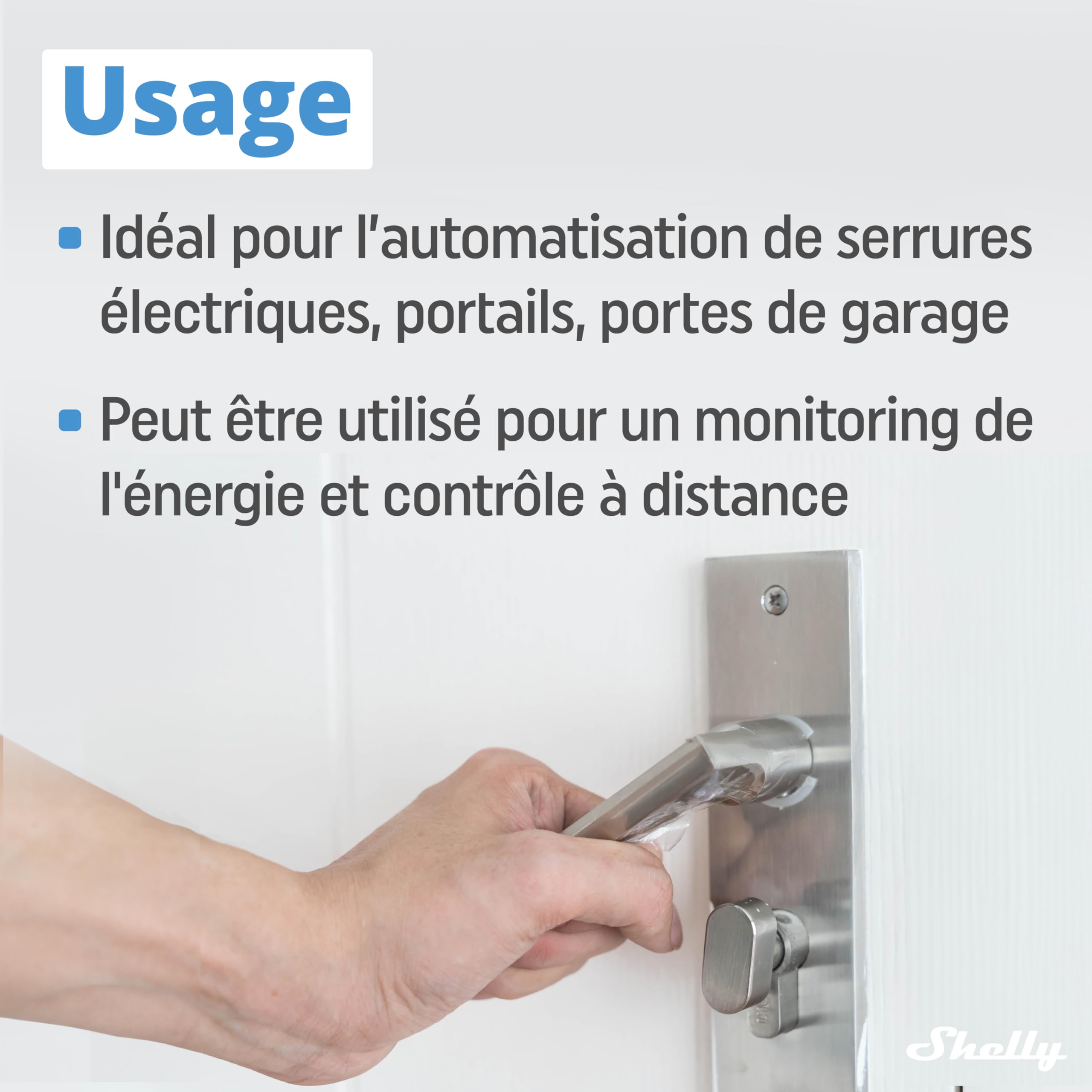 Shelly Wave 1PM - Module interrupteur sans fil Z-Wave 868,4 MHz, 1 canail - 16A, Compteur consommation électrique, Éclairage connecté, Passerelle Z-Wave requise, Horaires & Scenes intelligentes