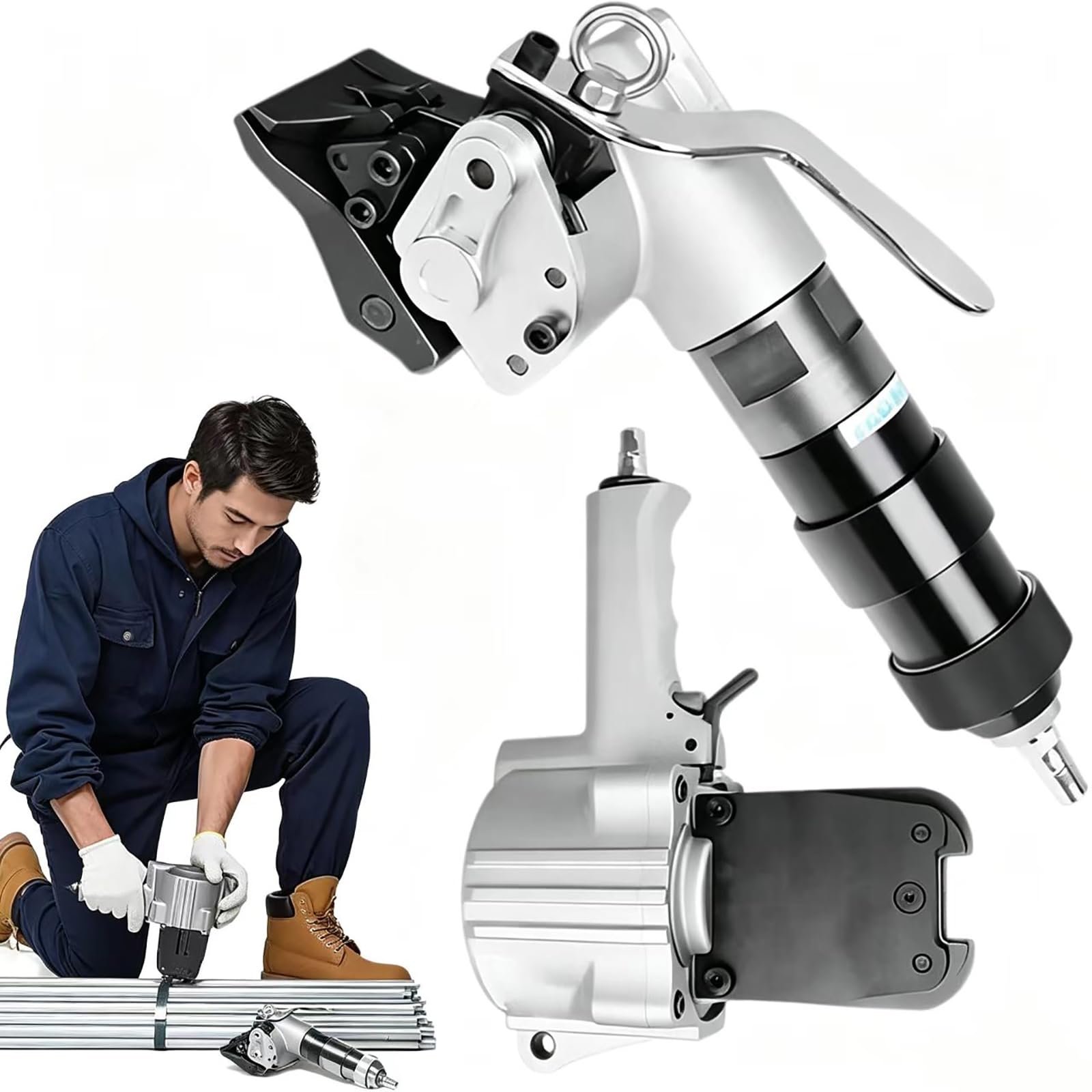 YZHYYDS Pneumatic Steel Strapping Machine, Tensioner and Cutter Sealer