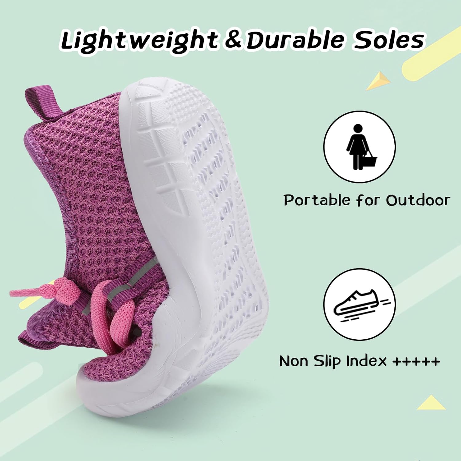 Centipede Demon Toddler Shoes Boys Girls Barefoot Shoes Kids Breathable Walking Running Shoe Slip on Sneakers Lightweight Outdoor Athletic Tennis Shoe - Image 6