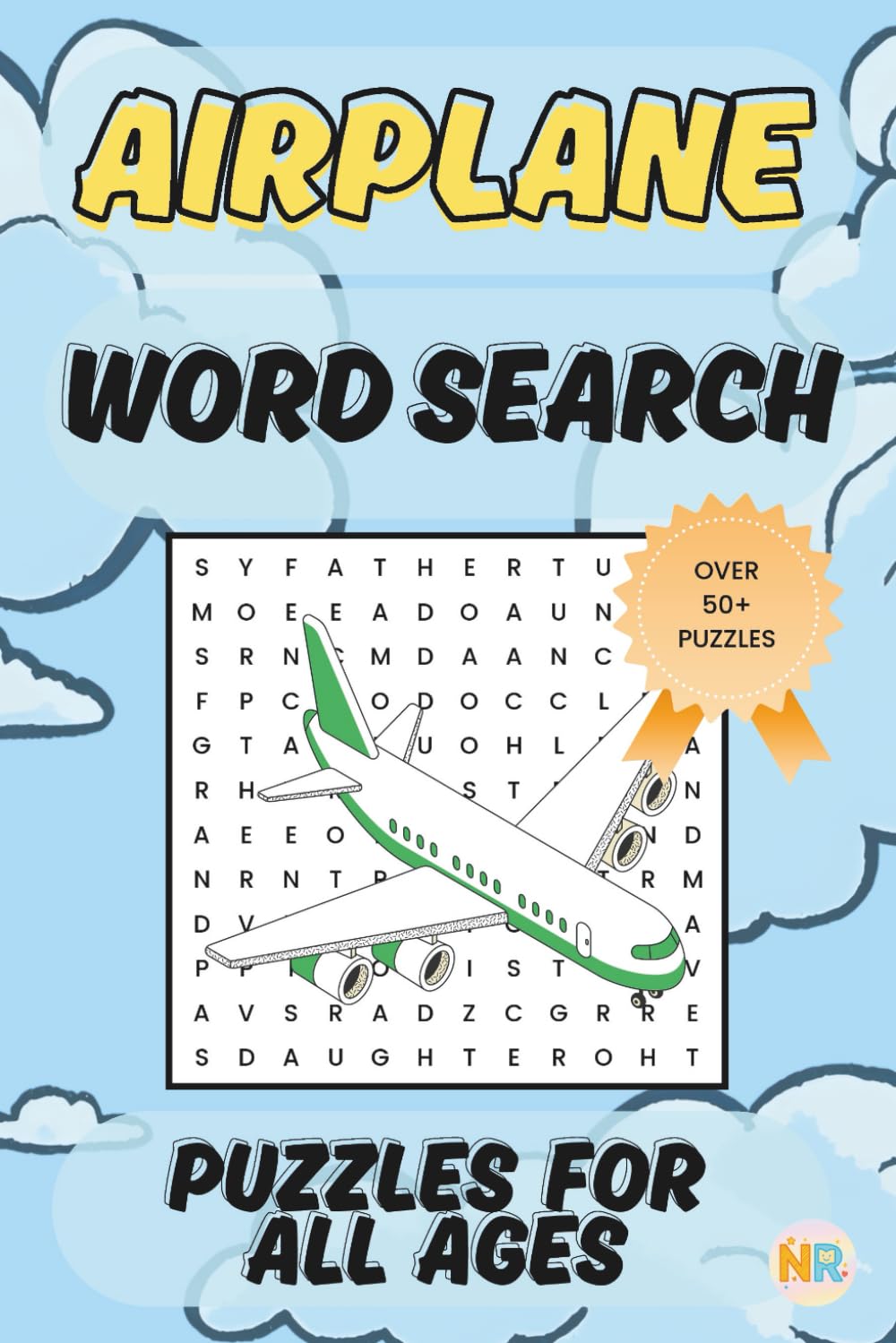 Airplane Word Search Puzzles Book: Word Search Puzzle Book about Airplanes, Aircraft, Airliner, Jet | 6x9 inches, 110 Page | 50+ Puzzles. Gift for Pilots, Holidays & Fun