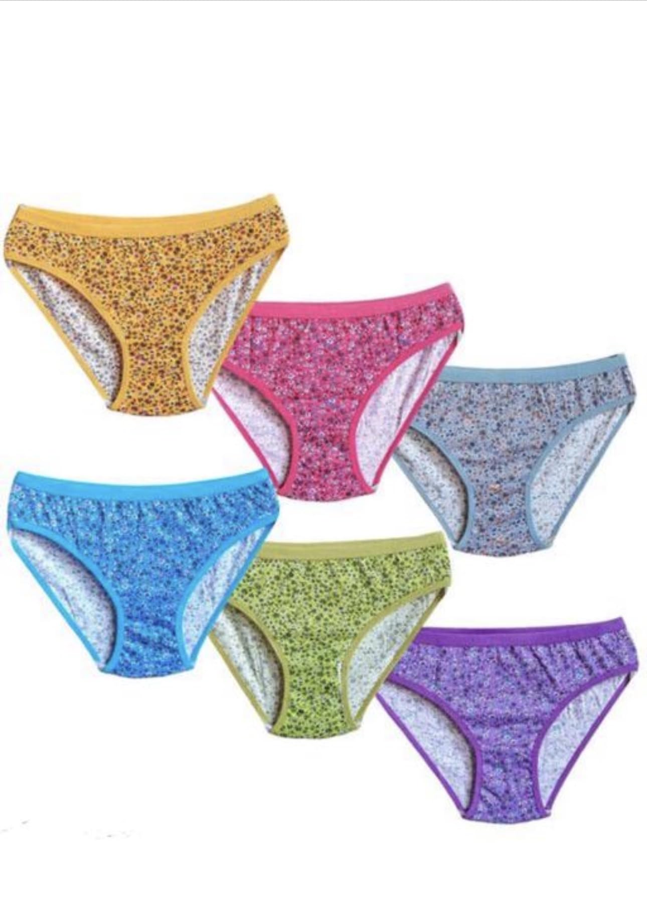Iconic ME Floral Multicolor Cotton Panties Pack of 6-image-26
