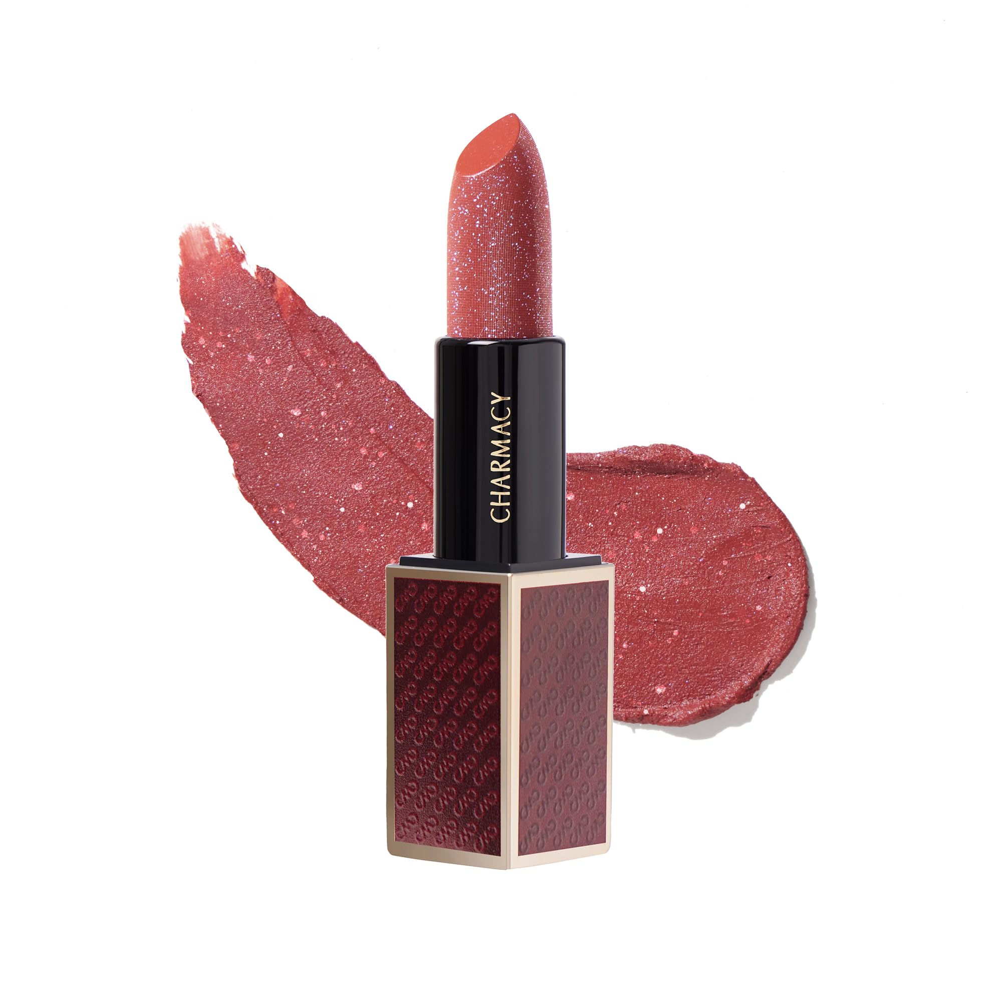 Charmacy Milano Diamond Rush - Jade 80, Creamy & Lightweight Lipstick, Long-Lasting Lipstick, Luxe Shimmer & Matt Finish, 3.8 Gms-image-16