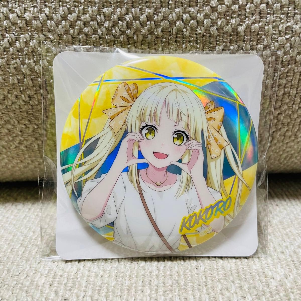 GiGO限定 バンドリ ビッグ缶バッジ 弦巻こころ 2024 Summer バンドリ GiGO 缶バッジ 弦巻こころ2024 Summer ver. - メルカリ