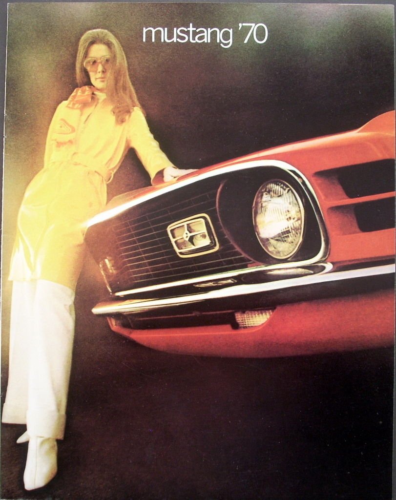 1970 Ford Mustang Dealer Sales Brochure Mach 1 Boss 302 Grande