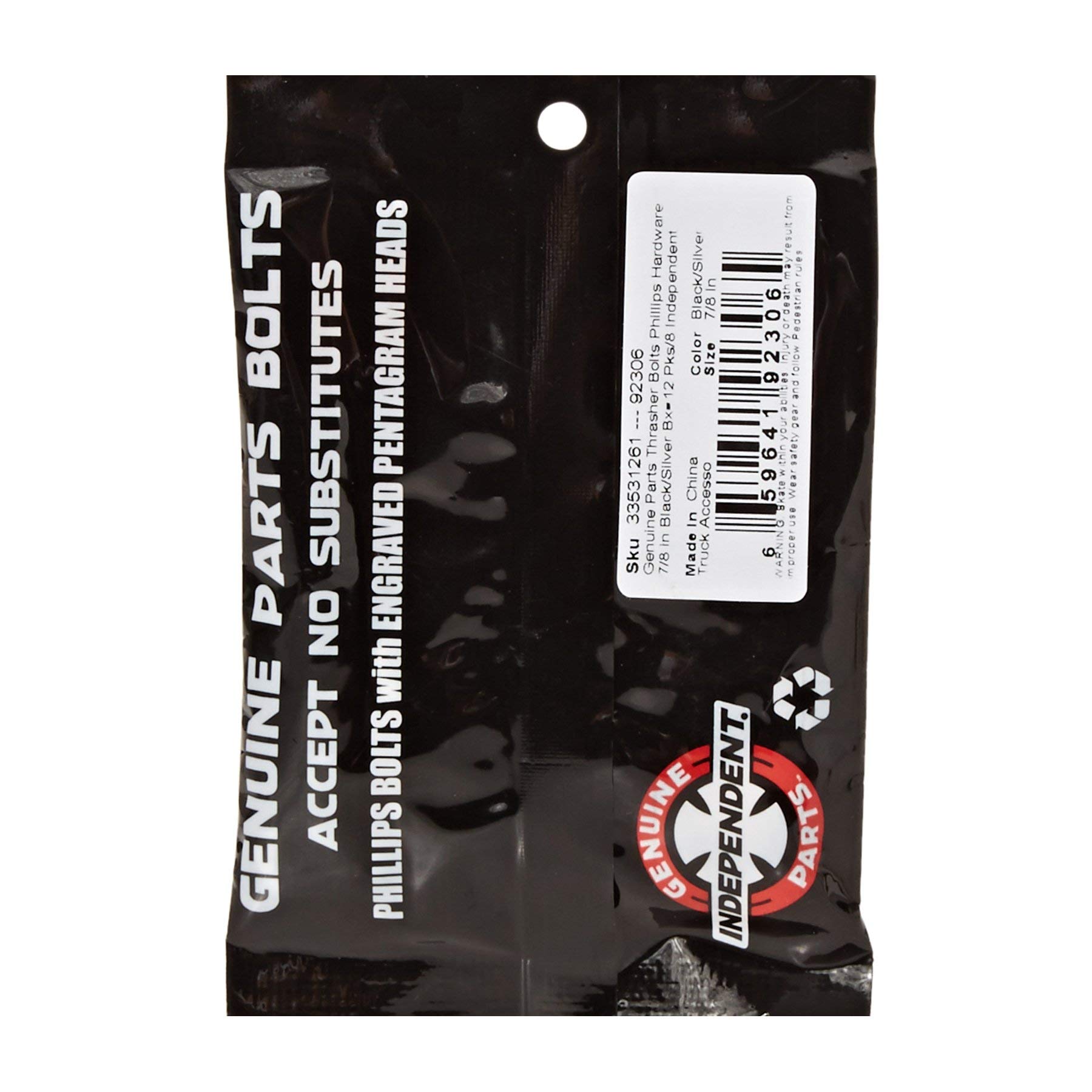 independent thrasher hardware