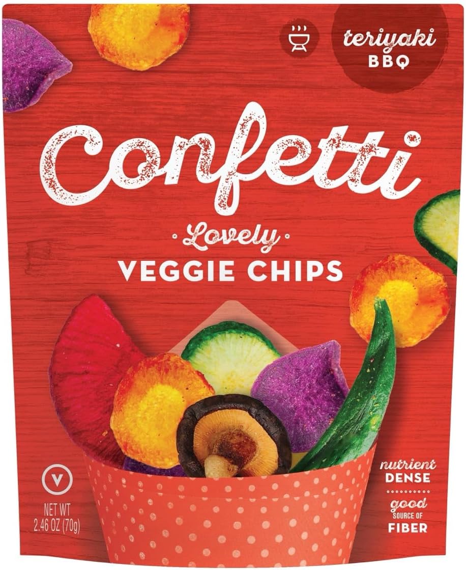 Confetti SnacksLovely Vegetable Chips (Teriyaki BBQ)