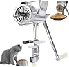 Manual Feed Pellet Machine, Animal Feed Pellet Maker with Optional Molds,Dog And Cat Food Pellet Making Machine,Pet Bait Granulator Pelleter,for Fish, Bird, Cat, Dog1.5mm