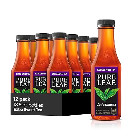 Shipped by B4Y- Pure Leaf Extra Sweet Iced Tea, 18.5 oz Bottles (12, 18.5, Fl Oz) - 12 - 18.5