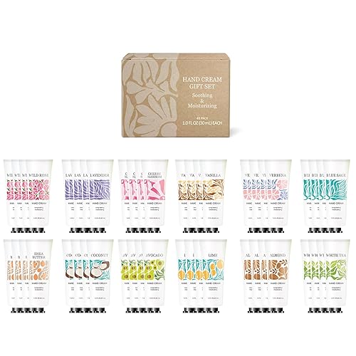 Miniatura 7 de Set de regalo de crema de manos, para manos secas y grietas, loción hidratante de viaje con vitamina E, para mujeres, Navidad, cumpleaños, San