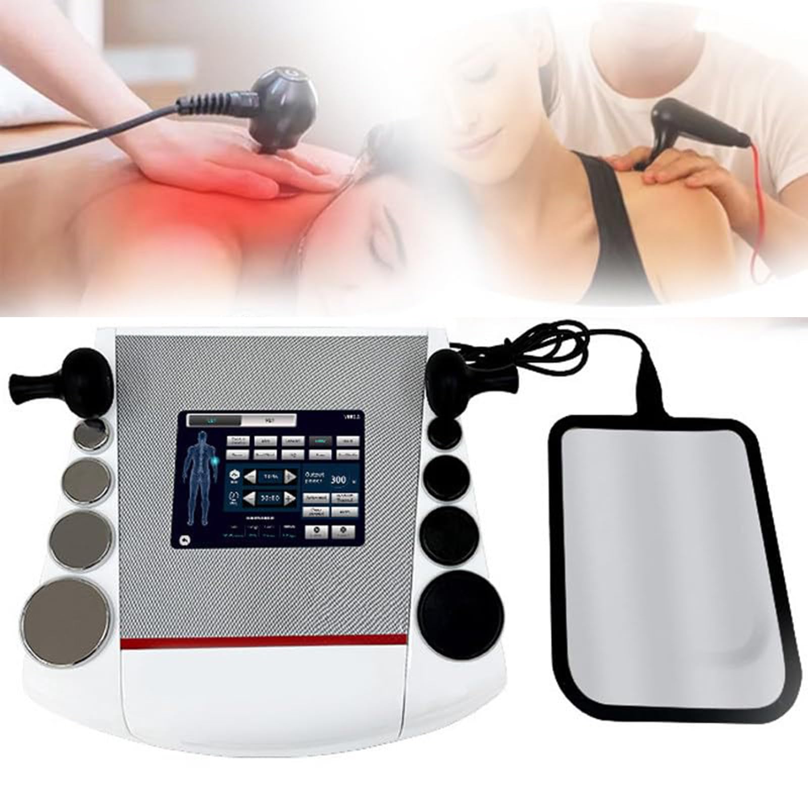 Urządzenie Do Diatermii Tecar Therapy, Fizjoterapia, 4 Tryby I 10 Części Ciała, Odchudzanie Ret Cet, Urządzenie Terapeutyczne 300~448 Khz, Urządzenie Do Masażu Modelującego Sylwetkę
