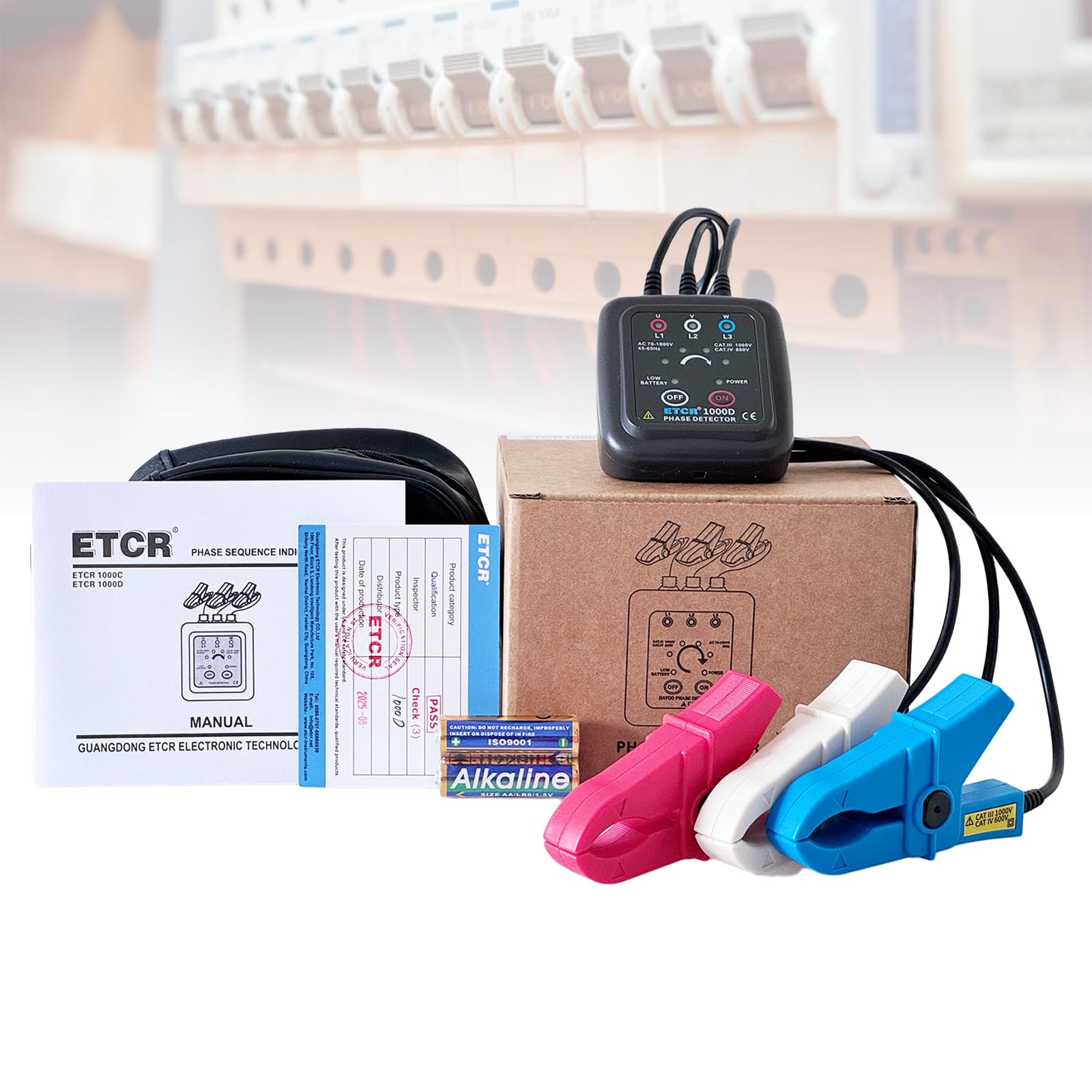 Non-Contact Phase Sequence Tester - Safe Electrical Testing -8