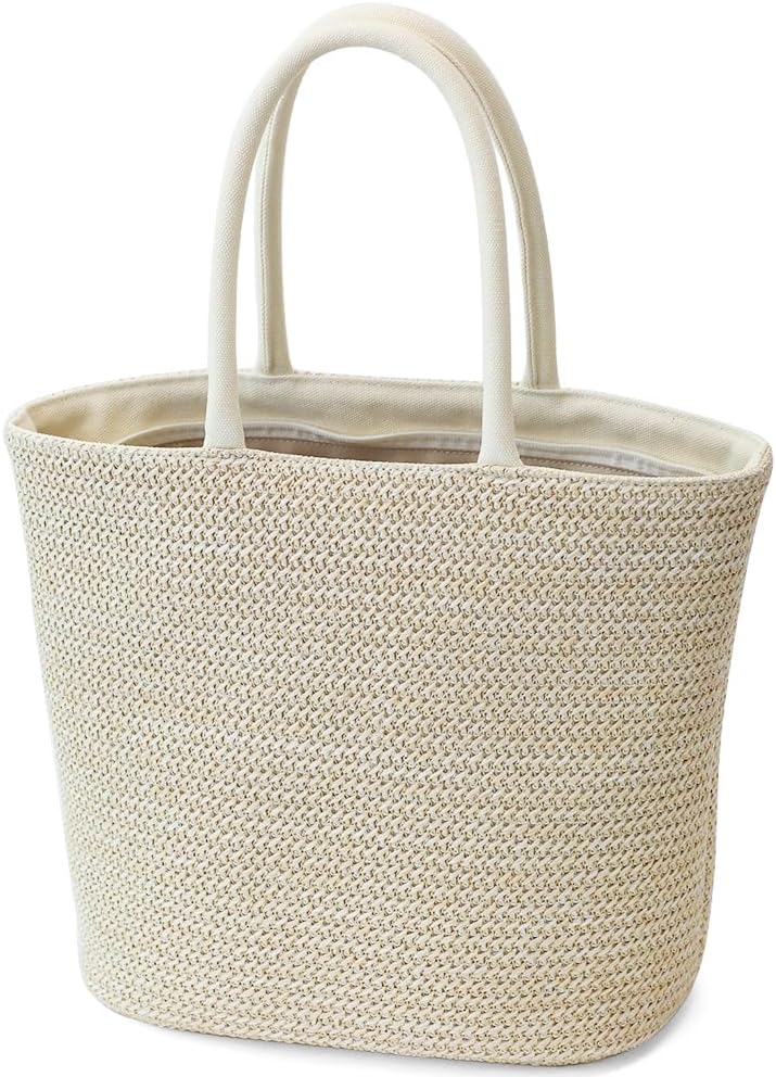 Handmade Straw Tote Bag for Women