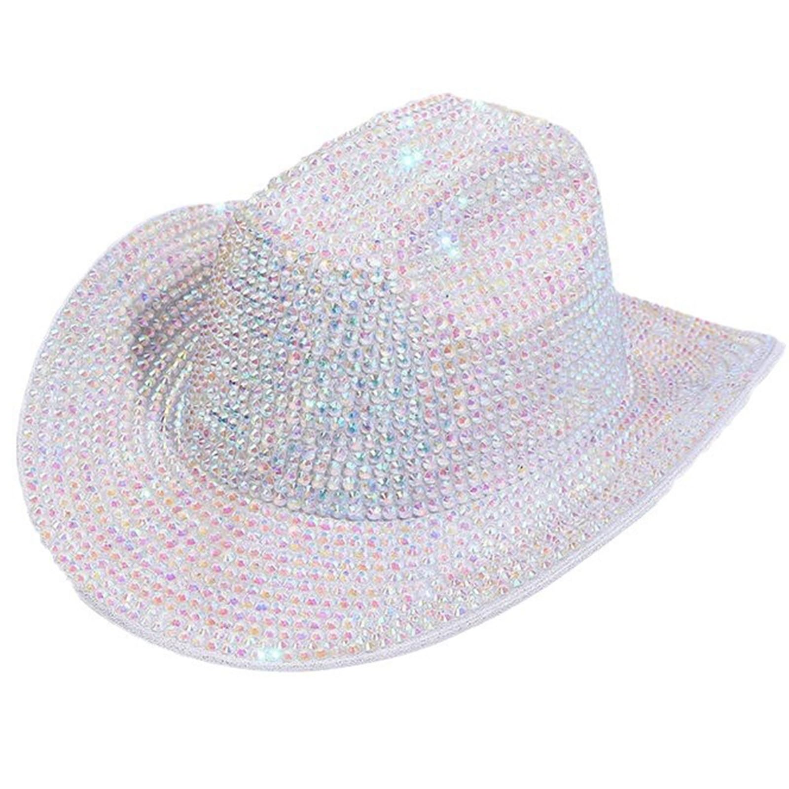 Chapeau fedora en cristal indispensable pour briller lors de vos shows