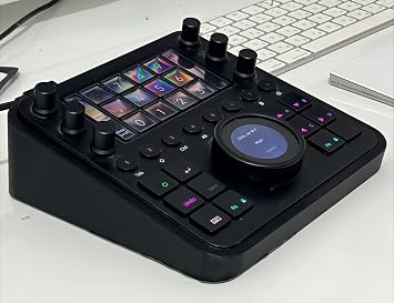 Anti-Slip Desktop Stand for Loupedeck CT, Professional Streaming and Video Editing Controller Stable Mount, Black