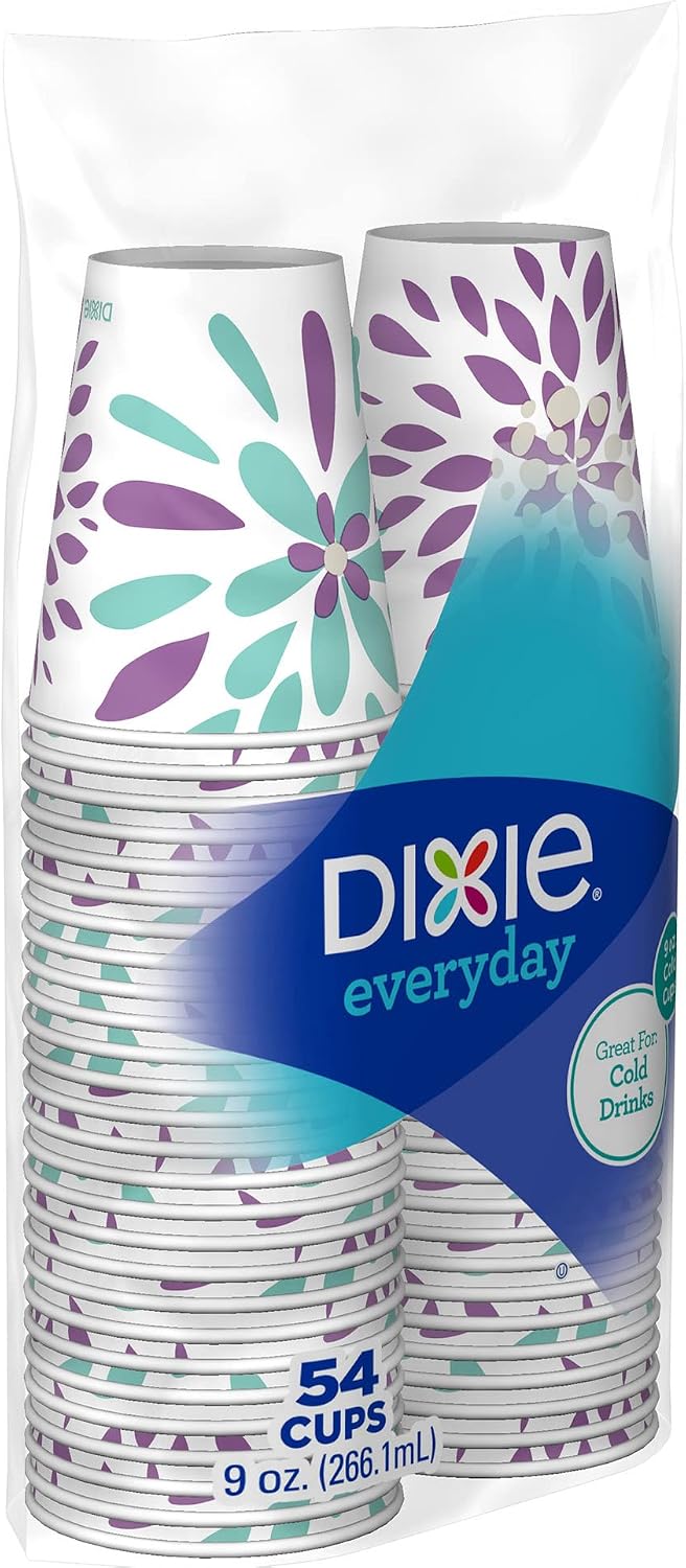 Dixie Heavy Duty Cold Cups, 9oz-Lime Cay-54 ct